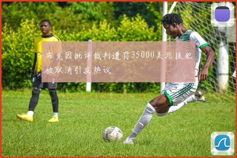 布克因批评裁判遭罚35000美元技犯被取消引发热议